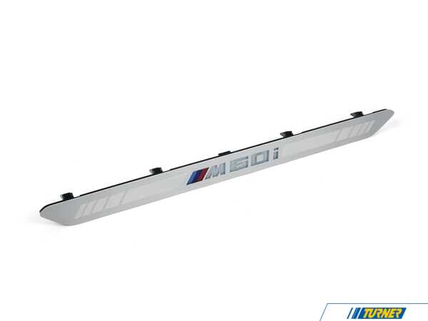 Genuine BMW INSERT DOOR SILL FRONT 51475A60665