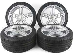 19" Alzor Style 620 "Ready-To-Roll" Wheel & Tire Package for B8/B8.5 S4 - w/ Advanta HPZ-02 Tires