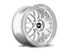 APEX Wheels Apex ML-10RT 18x8.5" ET40 Wheel - 5x120mm / 72.56mm - Machined Lip Race Silver ML10RT1885ET40RS View 1