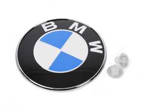 BMW Trunk Emblem <b>With</b> Grommets