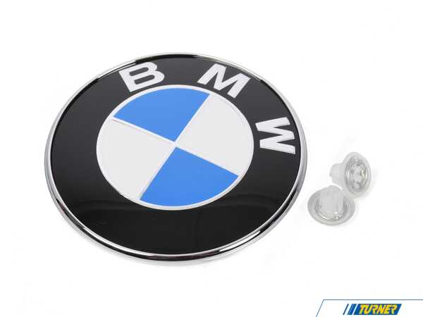 Genuine BMW BMW Trunk Emblem With Grommets 51141970248
