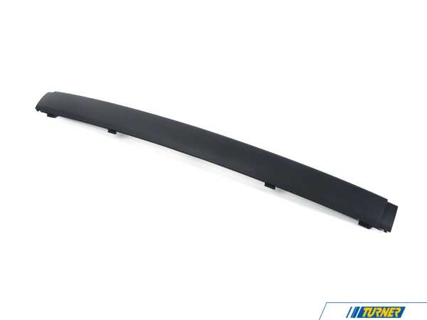 Genuine BMW Bumper Impact Strip - Center - E46 323i, 325i, 328i, 330i 51118195304