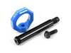 AFE aFe CONTROL Front / Rear Tow Hook - Blue 450-502004-L View 2