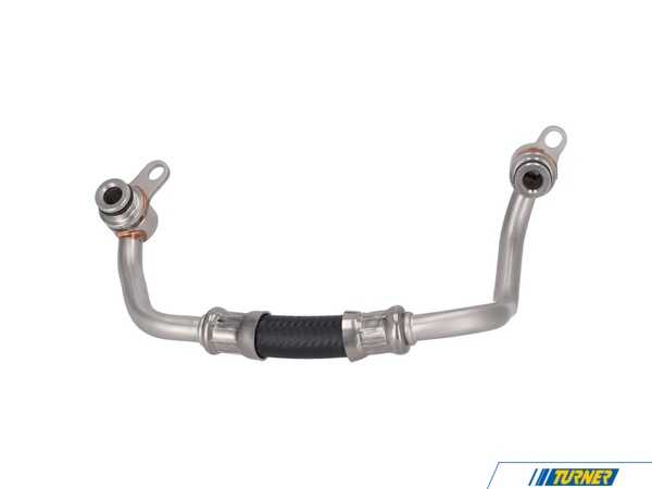 Febi Rear Turbocharger Oil Supply Line 11537558901