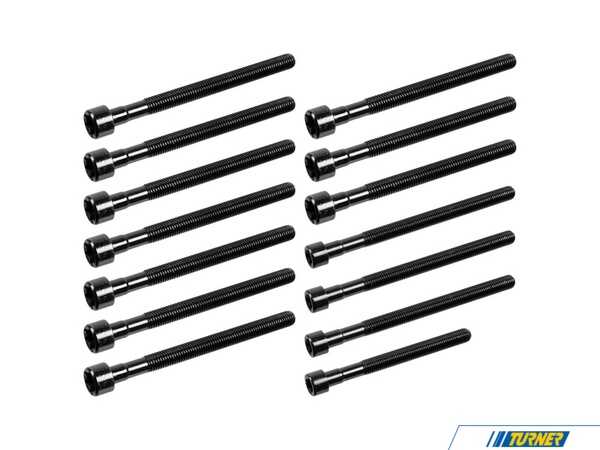 Febi Cylinder Head Screw Set - Includes 14 Screws 11127548799