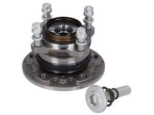 Wheel Bearing Kit With Wheel Hub, ABS Ring & Hardware
