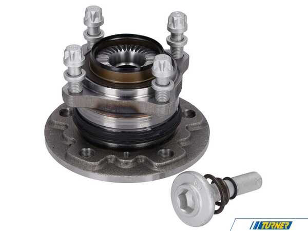 Febi Wheel Bearing Kit With Wheel Hub, ABS Ring & Hardware 33416851589