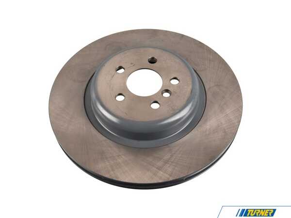 Febi Brake Rotor - Rear - Plain 34206880080