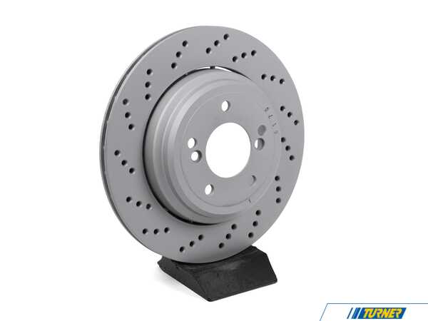 Zimmermann Zimmerman Rear Left Brake Disc - E46 E86 34212282303