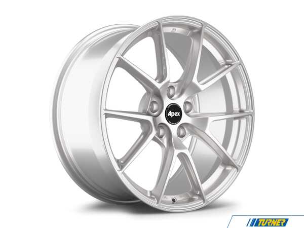 APEX Wheels Apex VS-5 19x8.5" ET35 Wheel - 5x120mm / 72.56mm - Race Silver  VS51985ET35RS