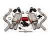 Valvetronic Designs Valvetronic Valved Stainless Axle-Back Exhaust System - 3.5" 1x1 Carbon Tips - BMW E90/E92/E93 M3 S65 E9X.M3.V2.AXL.RC View 1