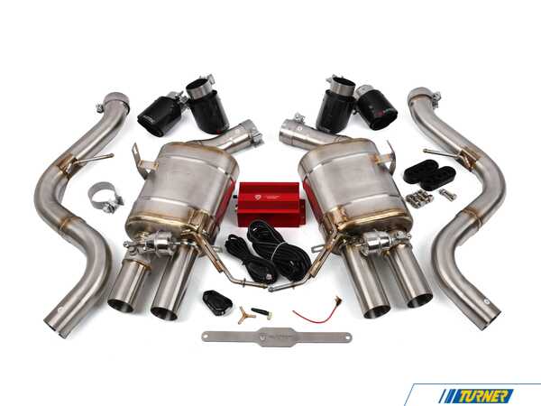 Valvetronic Designs Valvetronic Valved Stainless Axle-Back Exhaust System - 3.5" 1x1 Carbon Tips - BMW E90/E92/E93 M3 S65 E9X.M3.V2.AXL.RC