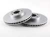Genuine BMW Front Brake Rotors - Pair (332x30) 34116794300 View 3