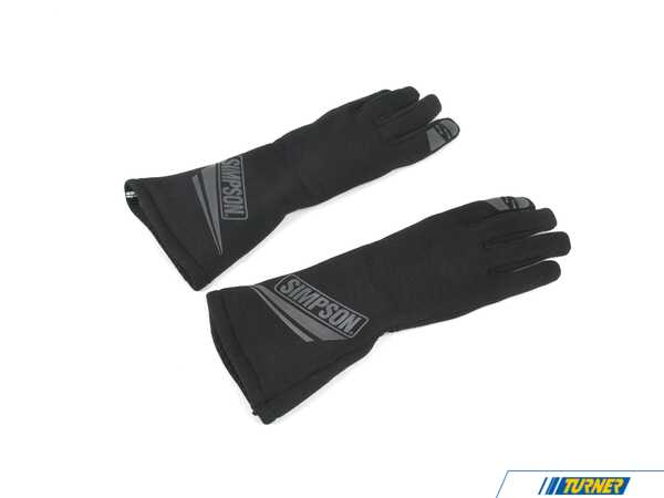 Simpson HOLESHOT20 GLOVES - MED - BLACK HS20KMD