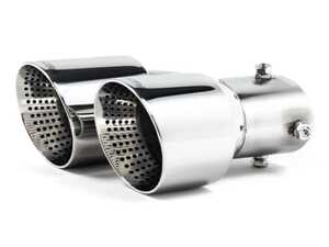 Cerakote Polished Exhaust Tip Set