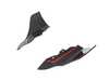 Trevora TR87 Carbon Fiber Rear Bumper Winglet Set TR-G87TR87RBW View 1
