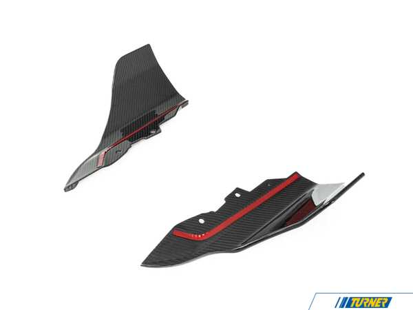 Trevora TR87 Carbon Fiber Rear Bumper Winglet Set TR-G87TR87RBW