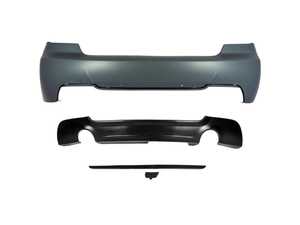 MT Designed E91 Rear Bumper - Dual Exit Exhaust
