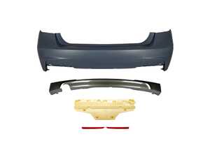 MS Designed Rear Bumper - F30 - 320 - N20