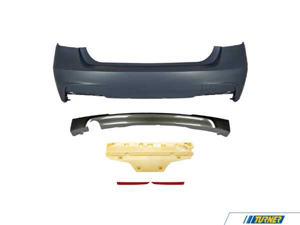 Suvneer MS Designed Rear Bumper - F30 - 320 - N20 F30MTRR0320