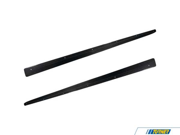 Suvneer MS Designed F32 Carbon Fiber Side Skirt Extensions F32MTSIDESPL-CF