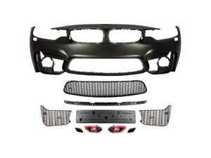 M4 Style Front Bumper With Air Duct 