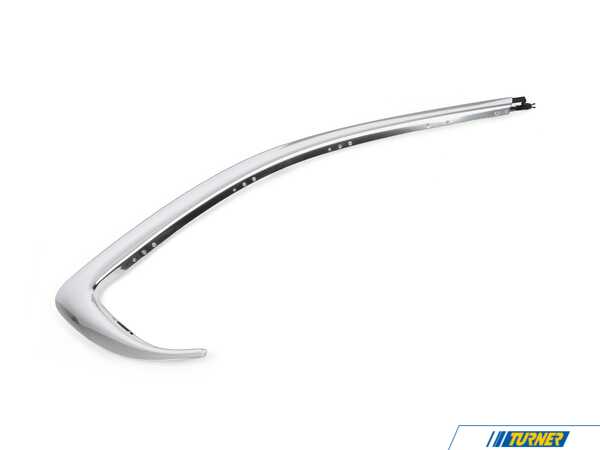Genuine BMW Genuine BMW Trim Strip, Side Frame, Righ 51357258344