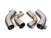 Valvetronic Designs Valvetronic Designs Valved Sport Cat-Back Exhaust System - Stainless - 3.5" 1x1 Carbon Fiber Tips - BMW G20 M340, G22/G26 M440 B58 G20M340VSESBRRC View 9