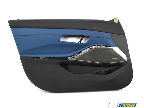 Genuine BMW DOOR PANEL, LEATHER, FRONT L 51417998693