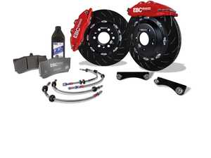 EBC Apollo Big Brake Kit - Red - Bluestuff Pads - BMW E39