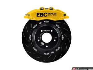 EBC Apollo Big Brake Kit - Yellow - Front - Bluestuff Pads - BMW E39 5