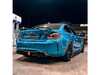 Suvneer Chaser Designed Carbon Fiber Diffuser With Brake Light - F87 F87CFDIF-KO View 3