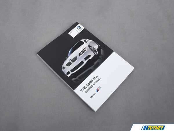 Genuine BMW Genuine BMW Owner's Manual For E92, E93 - 01402914723 01402914723
