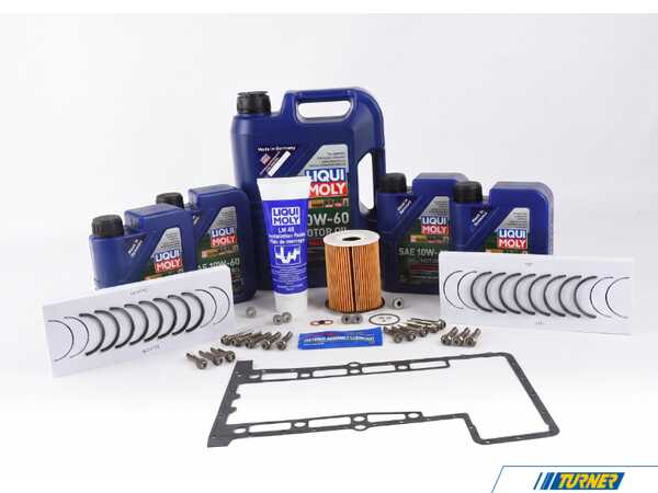 Packaged by Turner Performance+ S65 BE Bearings Rod Bearing & ARP Rod Bolt Lvl3 Kit- E9X M3 BEPE9XRODKT