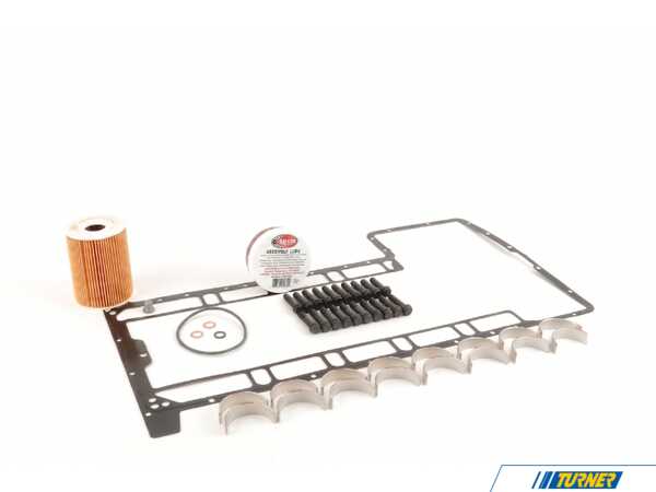 Packaged by Turner OEM S65 WPC Bearing with Genuine BMW Rod Bolt Lvl2 Kit- E9X M3 S65WPCDKT