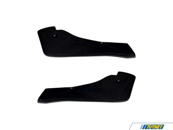 Suvneer A90 Carbon Fiber Rear Bumper Side Splitters A90RRSPL