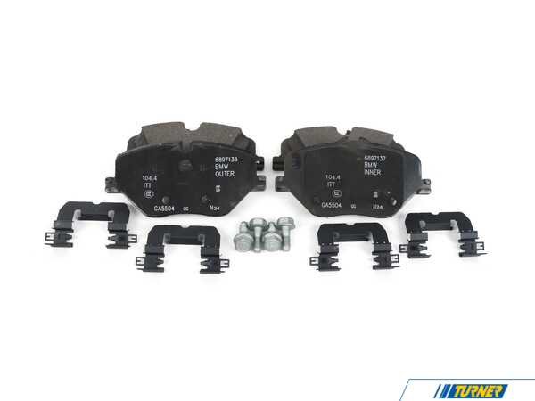 Genuine MINI Front Brake Pad Set 34106897141