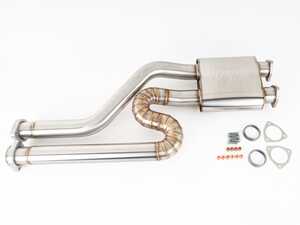 E46 M3 E46 M3 Resonated Equal Length Section 1 with Install Kit