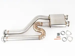 E46 M3 Resonated Equal Length Section 1 with Install Kit