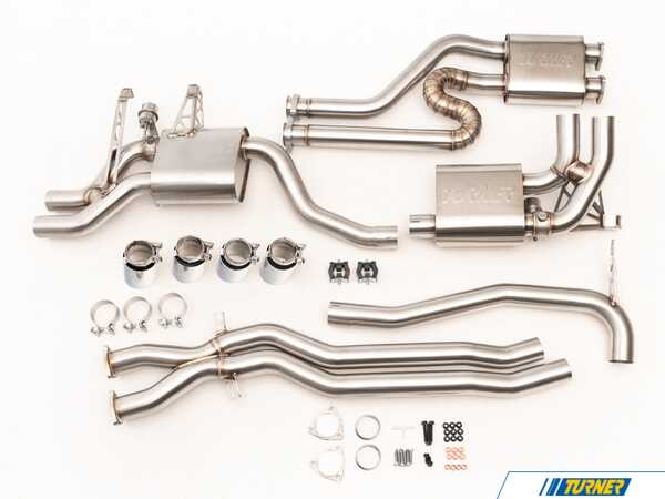 Turner Motorsport Turner Motorsport Valved Performance Full Exhaust - E46 M3 - S54 048781LA01KT