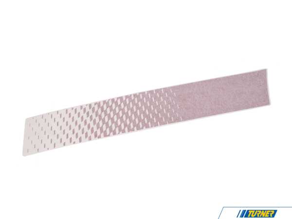 Genuine MINI DECORATIVE STRIP FRONT RIGHT 51145B80B84