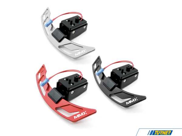 MMX Performance MMX Magnetic Gear Shifter Paddles - Black - BMW F & G Chassis w/ M Performance Steering Wheel MMR04-0001-BLK