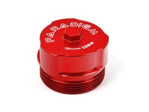 Magnetic Billet Oil Filter Housing Cap For B58 - Red Anodized