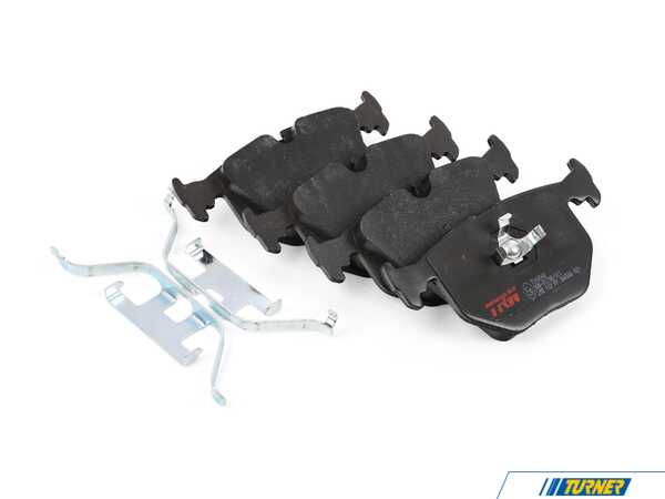 TRW TRW Ultra Low-Metallic Rear Brake Pad Set - 34211162865 - E31 8-Series TXH0548