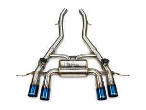 Valvetronic Valved Sport Axle-Back Stainless Exhaust System - 3.5" Burnt Tips - BMW G80 M3, G82/83 M4