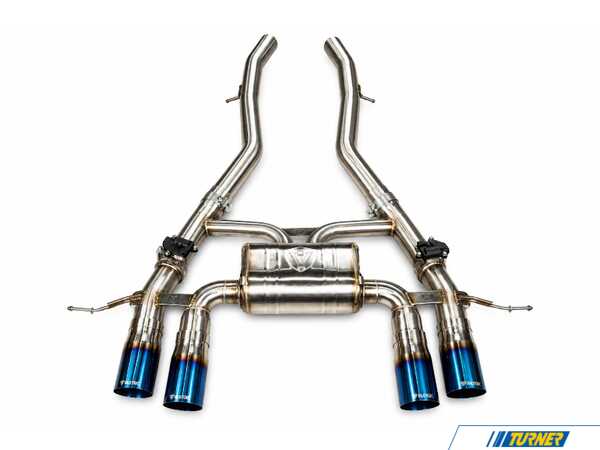Valvetronic Designs Valvetronic Valved Sport Axle-Back Stainless Exhaust System - 3.5" Burnt Tips - BMW G80 M3, G82/83 M4 G8XM3AXLBRBRT