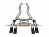 Valvetronic Designs Valvetronic Valved Sport Axle-Back Stainless Exhaust System - 3.5" Black Tips - BMW G80 M3, G82/83 M4 G8XM3AXLBRBLK View 1