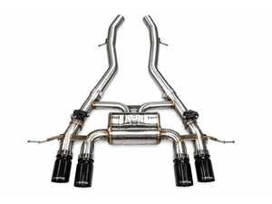 Valvetronic Valved Sport Axle-Back Stainless Exhaust System - 3.5" Black Tips - BMW G80 M3, G82/83 M4