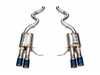 Valvetronic Designs Valvetronic Valved Stainless Axle-Back Exhaust System - 3.5" Burnt Tips - BMW E90/E92/E93 M3 S65 E9XM3AXLBRBRT View 1
