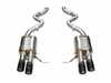 Valvetronic Designs Valvetronic Valved Stainless Axle-Back Exhaust System - 3.5" Forged Carbon Tips - BMW E90/E92/E93 M3 S65 E9X.M3.AXL.BR.FC View 1